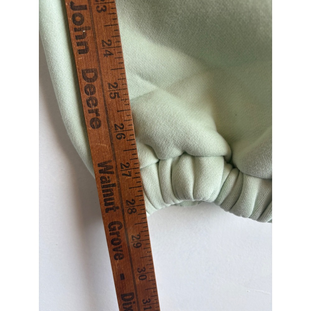 Comfrt Collection Pastel Edit Sweatpants Sage Green Fleece Joggers Large L - Picture 2 of 8